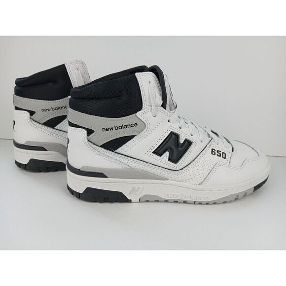 New Balance  650R Lifestyle Sneaker White / BLK Shoes BB650RCE Men\'s Sz 11 New main image 15